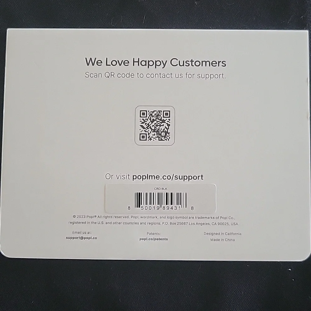 New Popl Digital Business Card